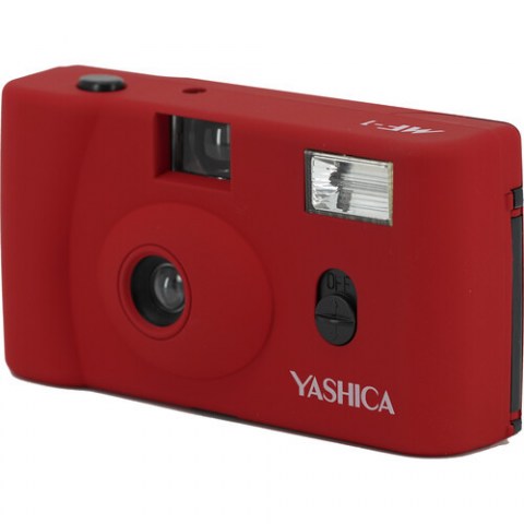 YASHICA MF-1 RED PRIMOPIANO FOTOGRAFIA TREVISO